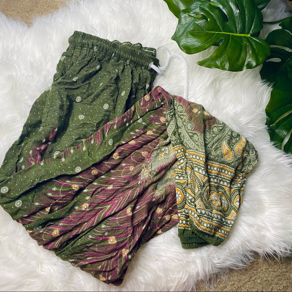 Boho harem pants